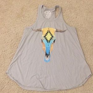 Gray Chaser Tank Size M